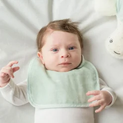 Trois Kilos Sept Lot de 3 bavoirs de naissance Au large de Nova