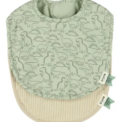 Trixie Lot de 2 bavoirs de naissance Daring Dino