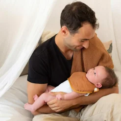 Trois Kilos Sept Lot de 3 bavoirs de naissance Diplododo