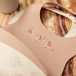 Hot Lot de 2 bavoirs en silicone Lovely Birds Bavoirs
