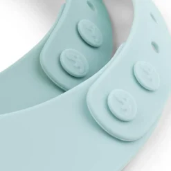 Lot de 2 bavoirs en silicone Elphee Bleu Bavoirs