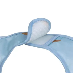 Discount Lot de 2 bavoirs Happy Rascals Smile bleu ciel Bavoirs