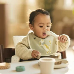 Jollein Lot de 5 bavoirs imperméables Tiny Park