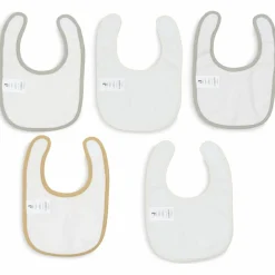 Jollein Lot de 5 bavoirs imperméables Tiny Park