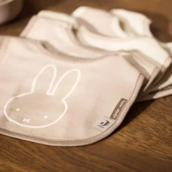 Outlet Lot de 5 bavoirs imperméables Miffy and Friends Bavoirs