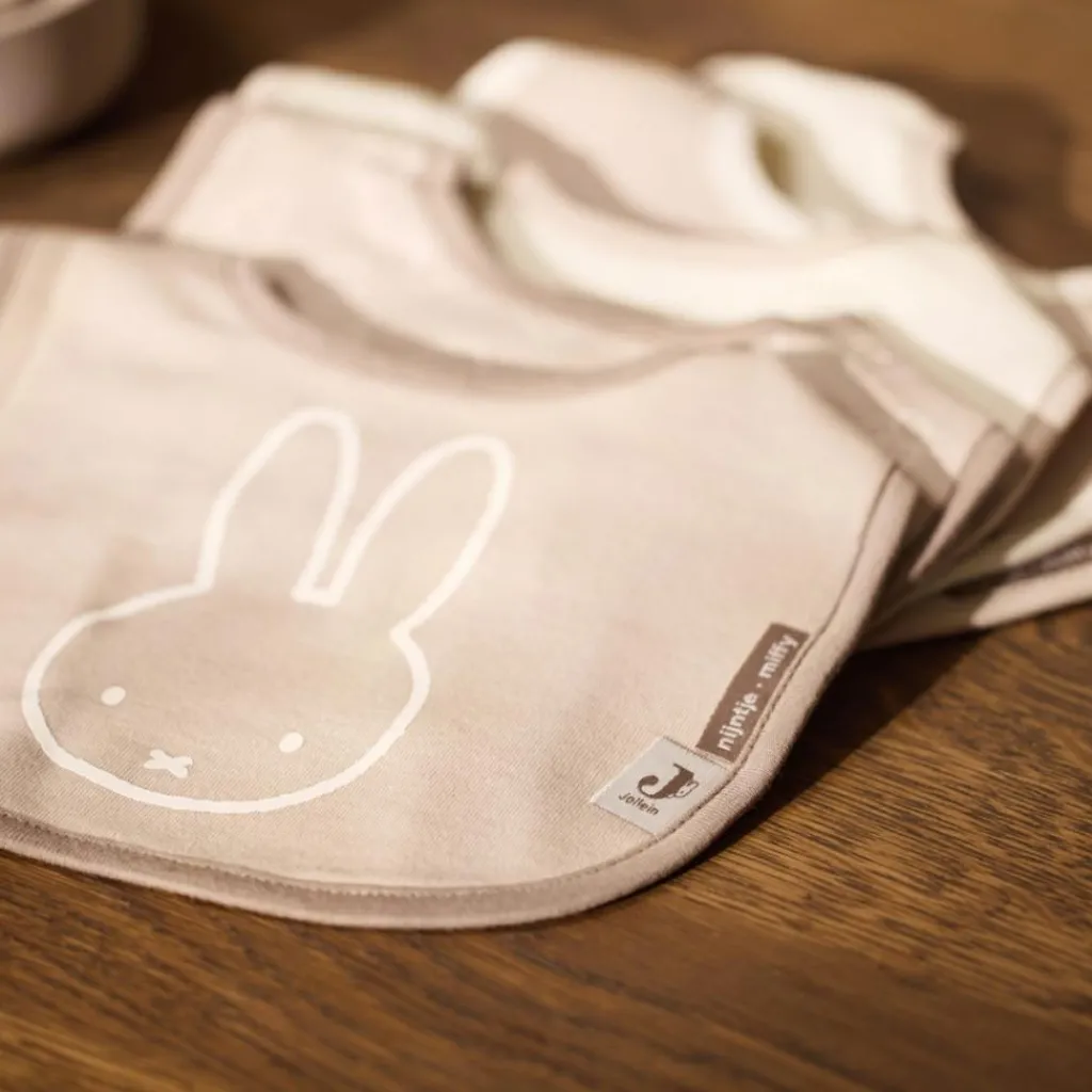 Outlet Lot de 5 bavoirs imperméables Miffy and Friends Bavoirs
