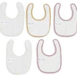 Jollein Lot de 5 bavoirs imperméables Flower Fairies