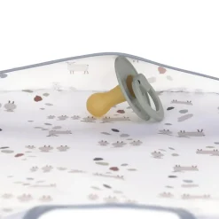 Lot de 2 bavoirs manches longues avec poche Tiny Farmer Mouton bleu Bavoirs