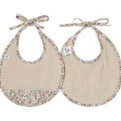 Outlet Lot de 2 bavoirs naissance gaze de coton Afternoon Tea Bavoirs