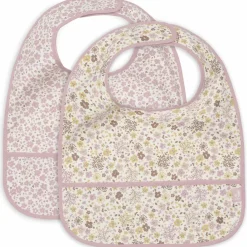 Jollein Lot de 2 bavoirs plastifiés Flower Fairies