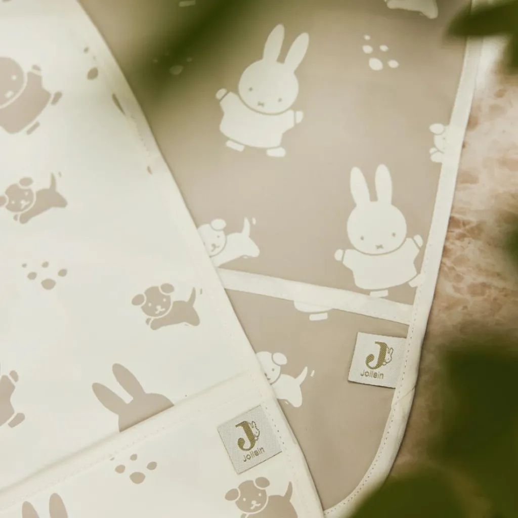 Online Lot de 2 bavoirs plastifiés Miffy Snuffy Nougat Bavoirs