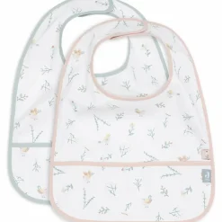 Jollein Lot de 2 bavoirs plastifiés Lovely Birds