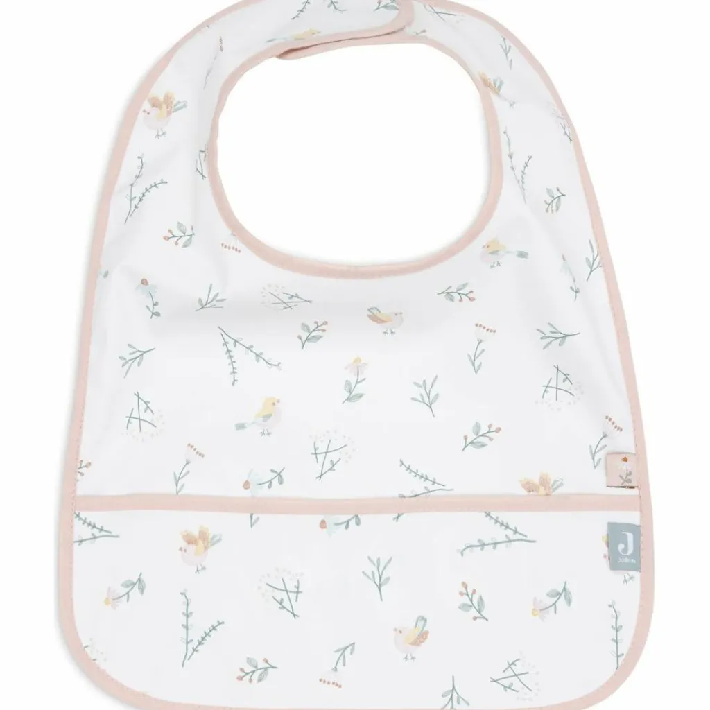 Jollein Lot de 2 bavoirs plastifiés Lovely Birds