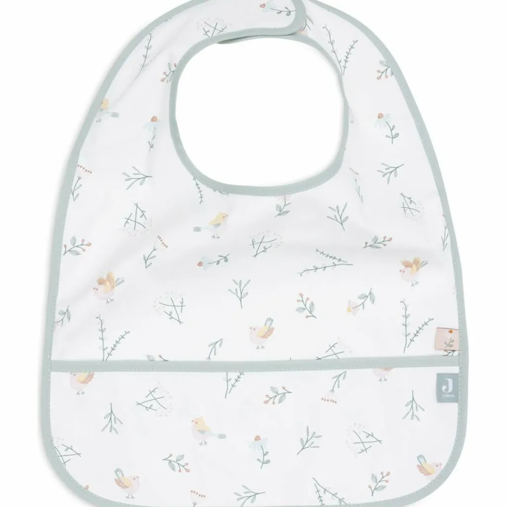 Jollein Lot de 2 bavoirs plastifiés Lovely Birds
