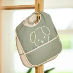Best Lot de 2 bavoirs plastifiés Miffy Peekaboo Sea Green Bavoirs