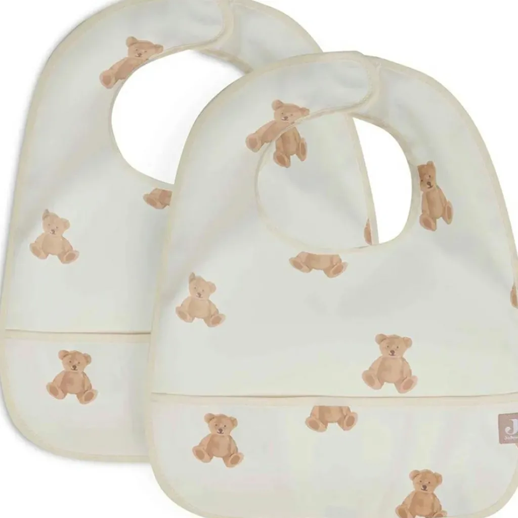 Discount Lot de 2 bavoirs plastifiés Teddy Bear Bavoirs