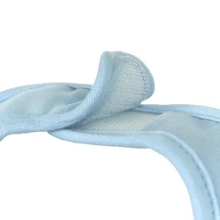 Lässig Lot de 5 bavoirs éponge Happy Rascals Smile bleu ciel