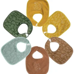 Sale Lot de 6 bavoirs premier âge Meli melo Bavoirs