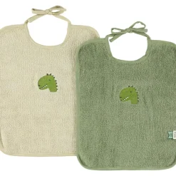 Trixie Lot de 2 bavoirs XL Dino