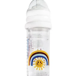 Best Lot de 3 biberons anti colique gigognes Rainbow Arc-en-ciel (360 ml et 210 ml) Biberon