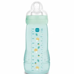 MAM Lot de 2 biberons Easy Active 2ème âge Ice - Tétine débit X (330ml)