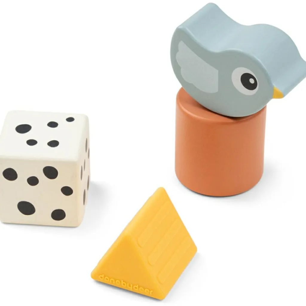 Hot Lot de 4 blocs sensoriel Birdee Jouet À Empiler