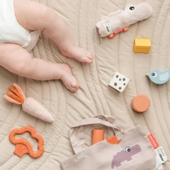 Hot Lot de 4 blocs sensoriel Birdee Jouet À Empiler