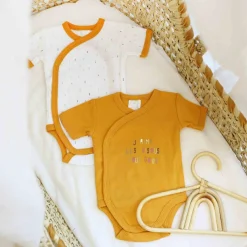 New Lot de 2 bodies Alphabet (3 mois) Body