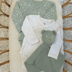 Trois Kilos Sept Lot de 2 bodies Blés (1 mois)