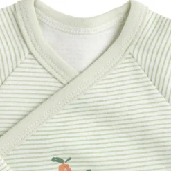 Sauthon Lot de 3 bodies Botanica (6 mois)