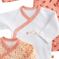 Online Lot de 3 bodies cache-cœur Esmée (naissance) Body