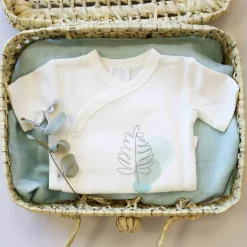 Trois Kilos Sept Lot de 2 bodies Feuille (1 mois)