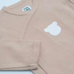 Trois Kilos Sept Lot de 2 bodies Ourson (3 mois)