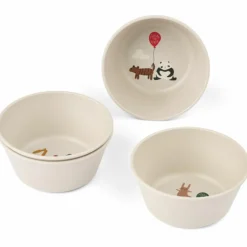 Liewood Lot de 4 bols Cees Around the world