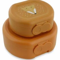 Outlet Lot de 2 boîtes à goûter à clip Mr. Fox Boîte À Goûter / Lunch Box
