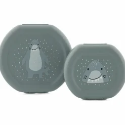 Sale Lot de 2 boîtes à goûter à clip Mr. Shark Boîte À Goûter / Lunch Box