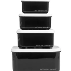 Clearance Lot de 4 boîtes à goûter Galaxie Boîte À Goûter / Lunch Box