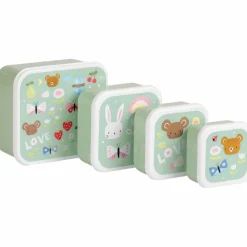 Outlet Lot de 4 boîtes à goûter Joie Boîte À Goûter / Lunch Box