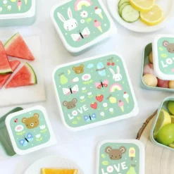 Outlet Lot de 4 boîtes à goûter Joie Boîte À Goûter / Lunch Box