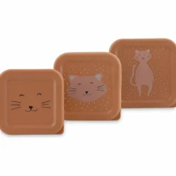 Best Lot de 3 boîtes à goûter Mrs. Cat Boîte À Goûter / Lunch Box