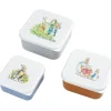 Discount Lot de 3 boîtes à goûter Pierre Lapin Boîte À Goûter / Lunch Box