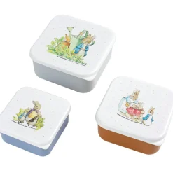Discount Lot de 3 boîtes à goûter Pierre Lapin Boîte À Goûter / Lunch Box