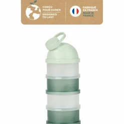 Babymoov Lot de 4 boîtes doseuses Babydose Mineral Green