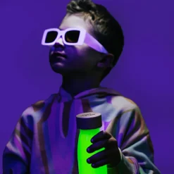 Hot Lot de 3 bouteilles sensorielles Paradis fluorescentes Bouteille Sensorielle