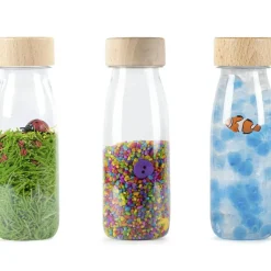 New Lot de 3 bouteilles sensorielles Sound Eco Bouteille Sensorielle
