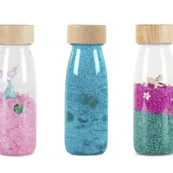 New Lot de 3 bouteilles Sound rose Bouteille Sensorielle