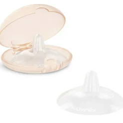 Sale Lot de 2 bouts de sein en silicone (taille M) Protège-Mamelons