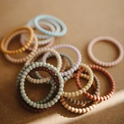 Outlet Lot de 3 bracelets de dentition Pearl Berry-Marigold-Khaki Jouet / Anneau De Dentition