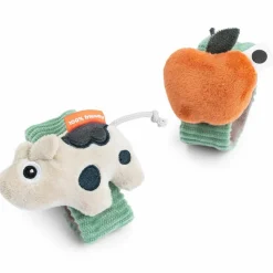 Done by Deer Lot de 2 bracelets hochet lot de 2 Dotti Vert