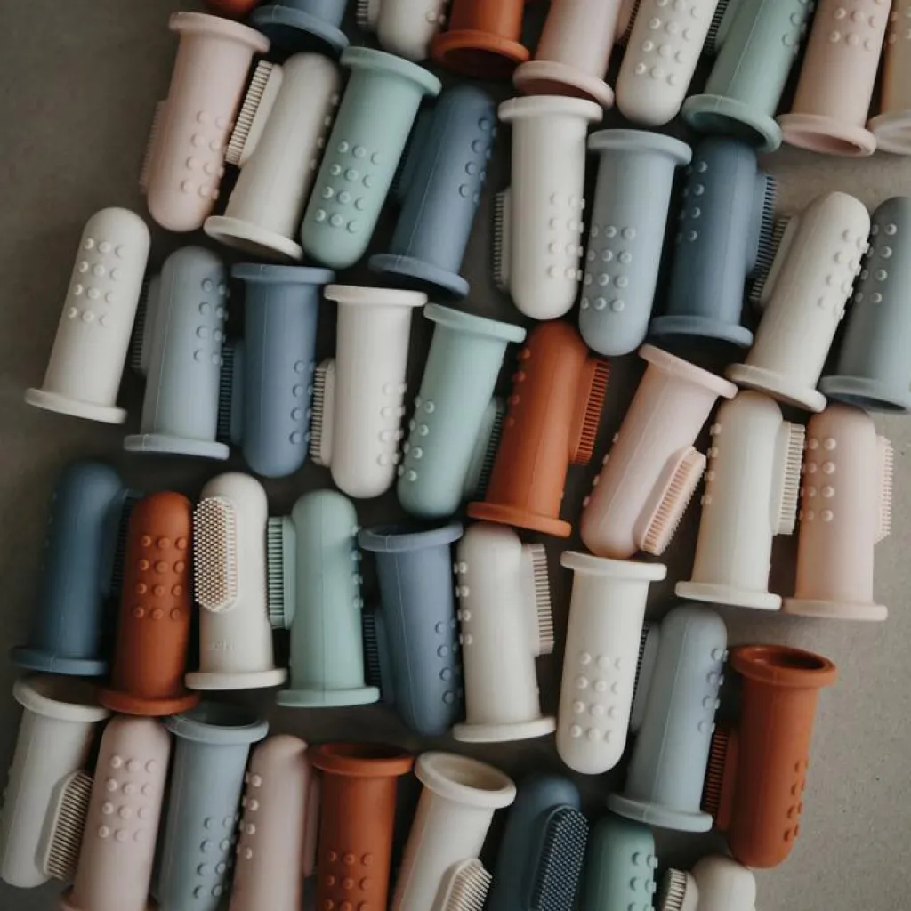 Sale Lot de 2 brosses à dent à doigt Tradewinds-Stone Brosse À Dents